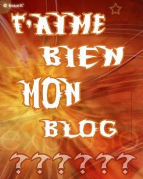 tu trouves mon blog comment?