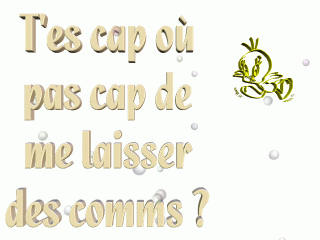 a toi de voir  (set toi qui doit réfléchir)